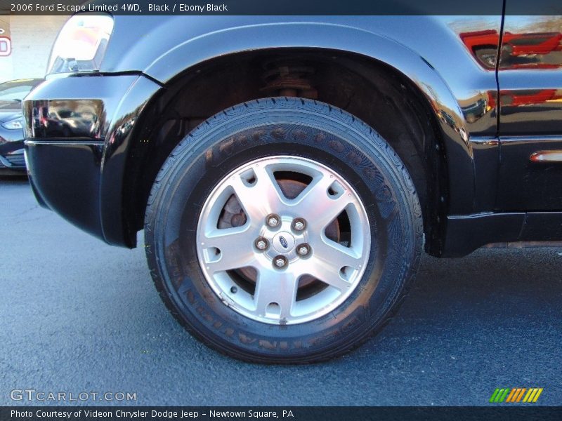 Black / Ebony Black 2006 Ford Escape Limited 4WD