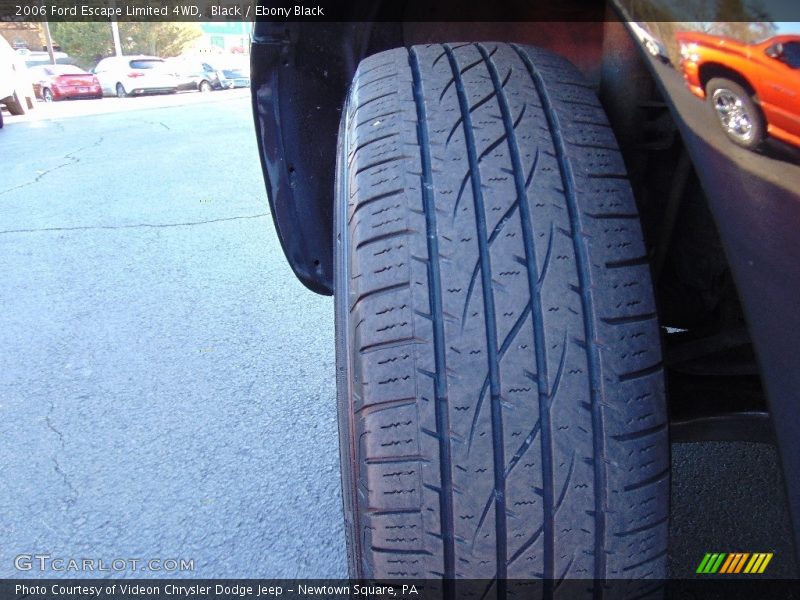 Black / Ebony Black 2006 Ford Escape Limited 4WD