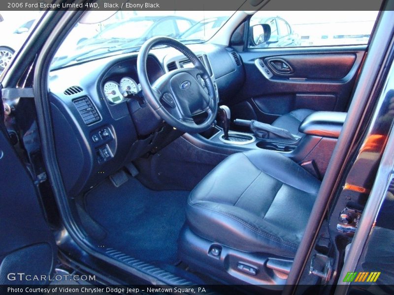 Black / Ebony Black 2006 Ford Escape Limited 4WD