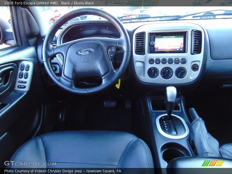 Black / Ebony Black 2006 Ford Escape Limited 4WD
