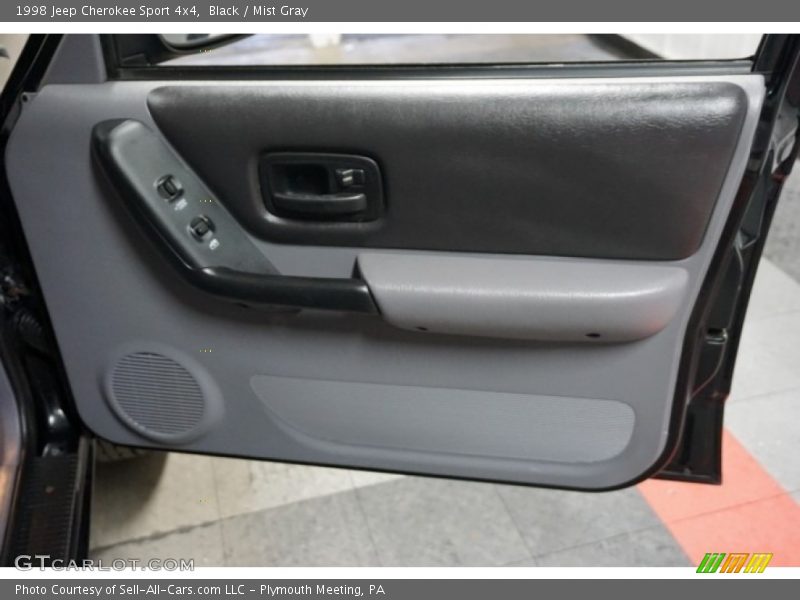 Black / Mist Gray 1998 Jeep Cherokee Sport 4x4
