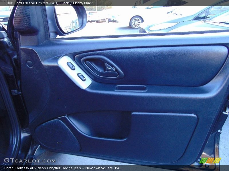 Black / Ebony Black 2006 Ford Escape Limited 4WD
