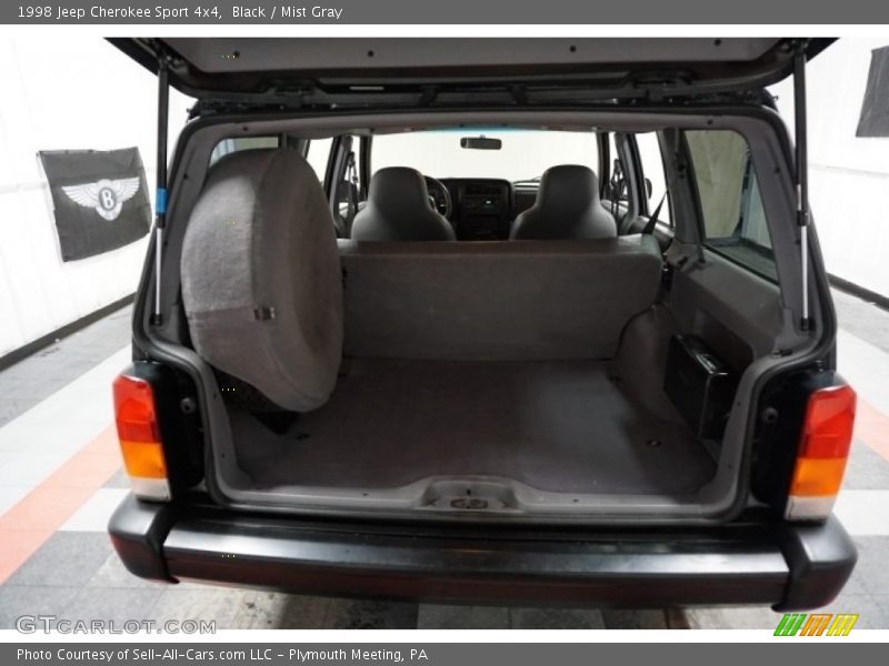 Black / Mist Gray 1998 Jeep Cherokee Sport 4x4