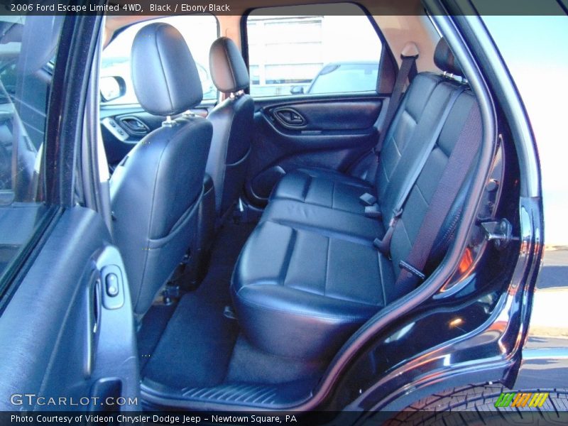 Black / Ebony Black 2006 Ford Escape Limited 4WD