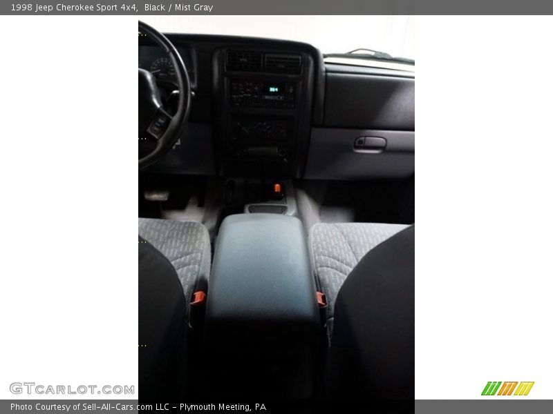 Black / Mist Gray 1998 Jeep Cherokee Sport 4x4