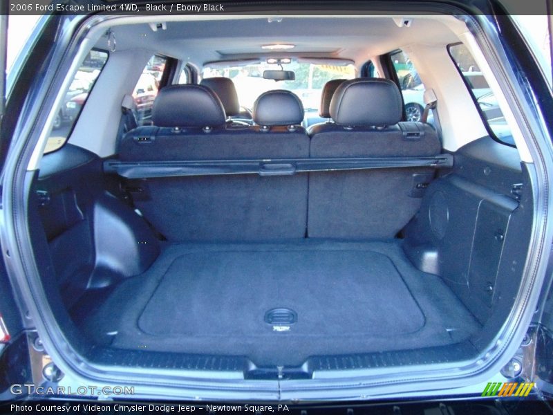 Black / Ebony Black 2006 Ford Escape Limited 4WD