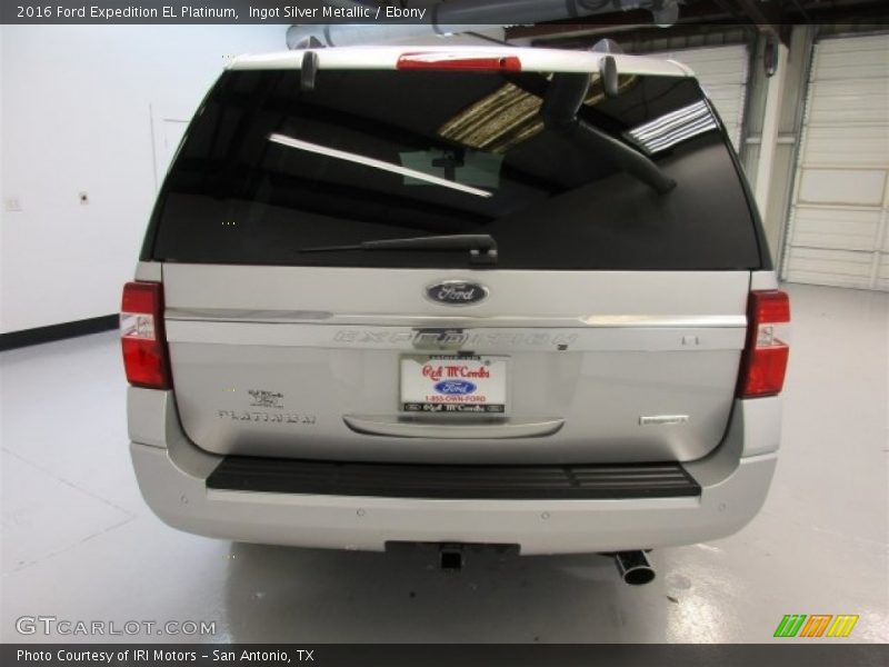 Ingot Silver Metallic / Ebony 2016 Ford Expedition EL Platinum
