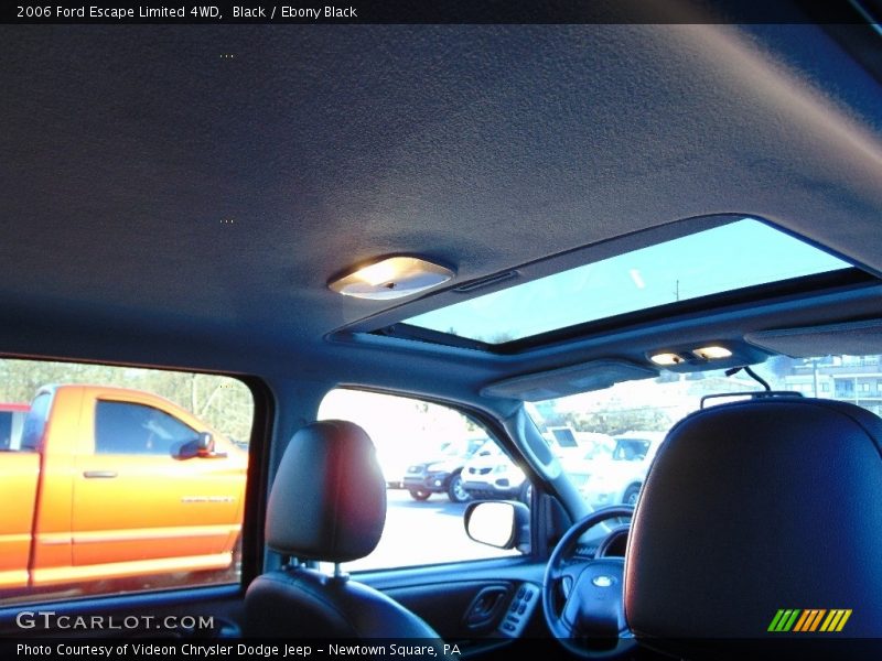 Black / Ebony Black 2006 Ford Escape Limited 4WD