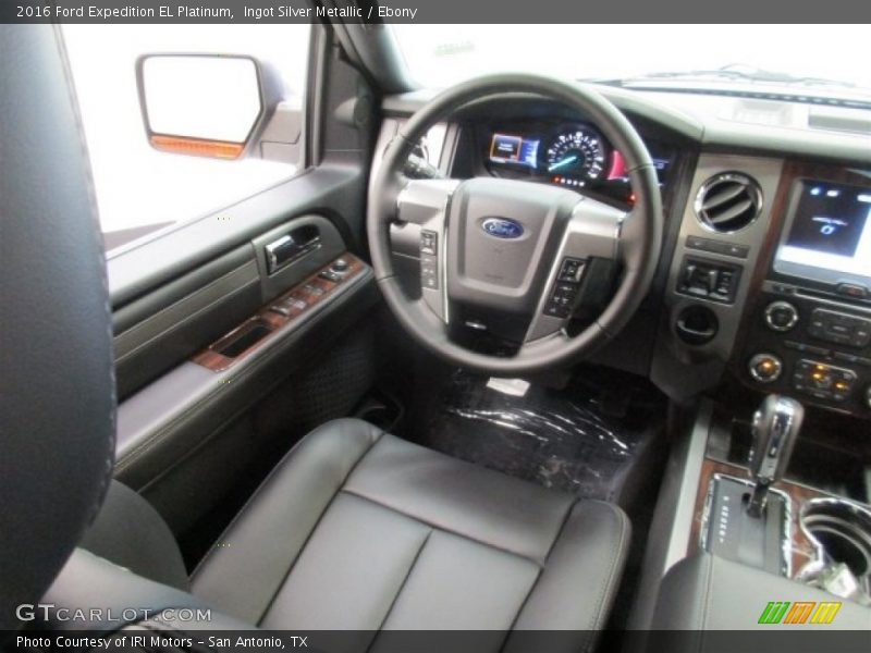 Ingot Silver Metallic / Ebony 2016 Ford Expedition EL Platinum