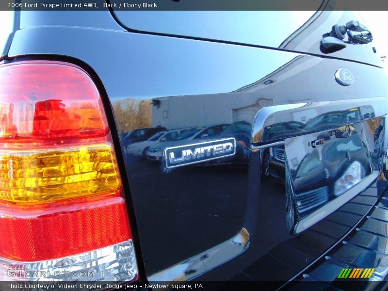 Black / Ebony Black 2006 Ford Escape Limited 4WD