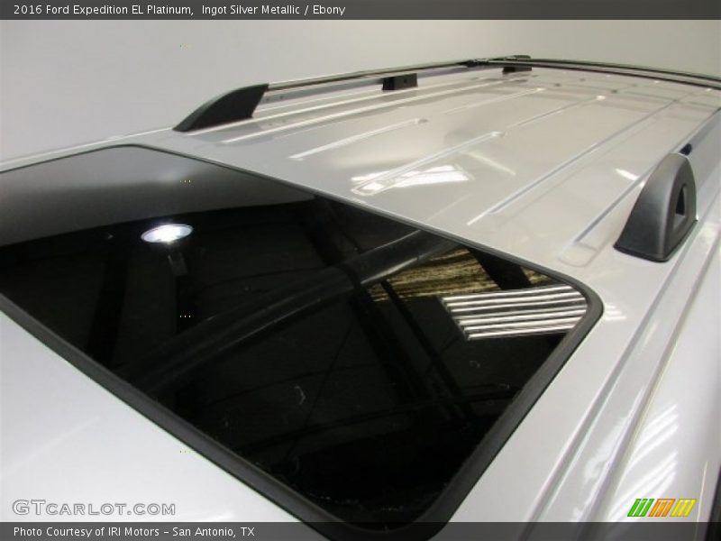 Ingot Silver Metallic / Ebony 2016 Ford Expedition EL Platinum