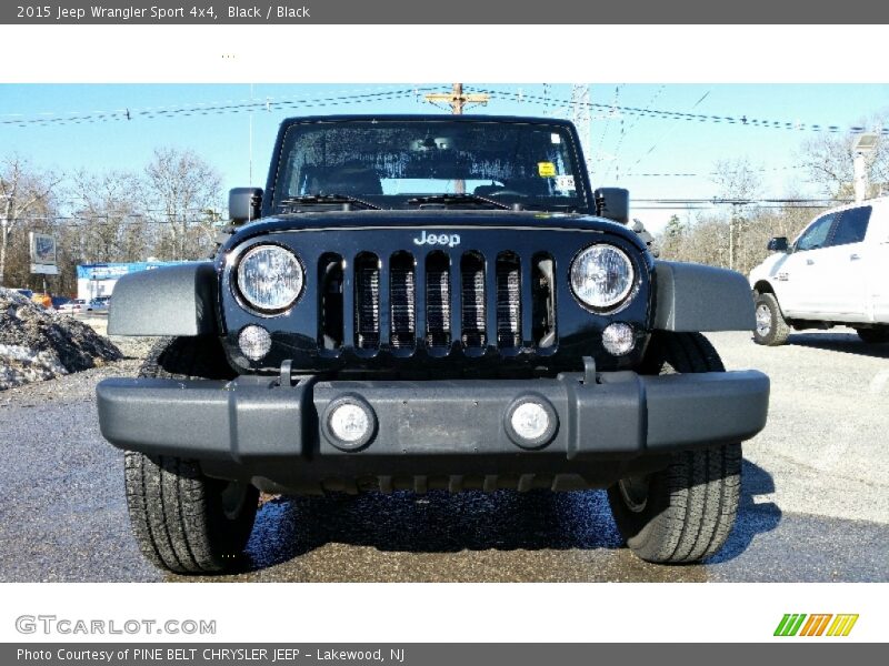 Black / Black 2015 Jeep Wrangler Sport 4x4