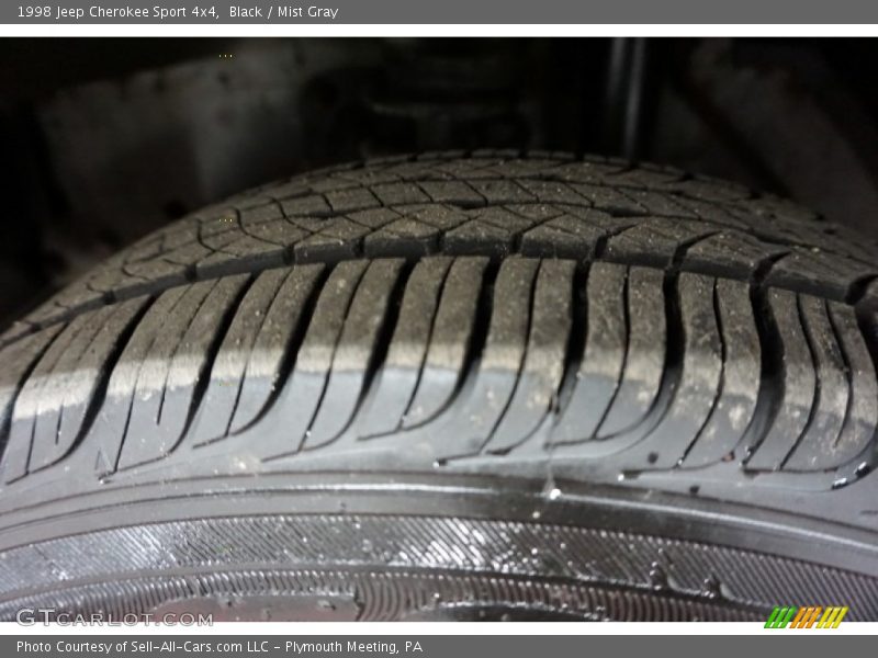 Black / Mist Gray 1998 Jeep Cherokee Sport 4x4