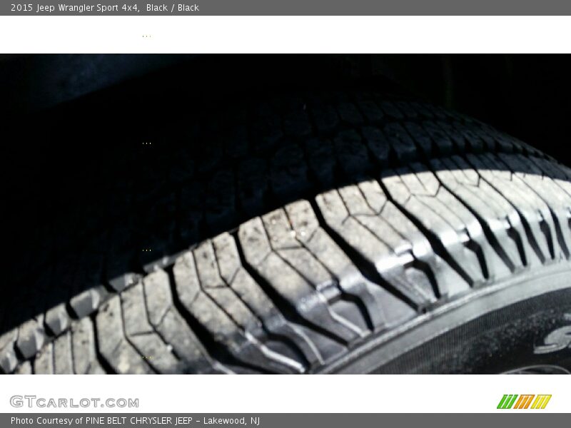 Black / Black 2015 Jeep Wrangler Sport 4x4