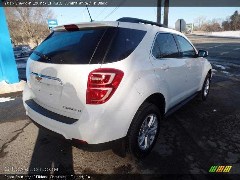 Summit White / Jet Black 2016 Chevrolet Equinox LT AWD