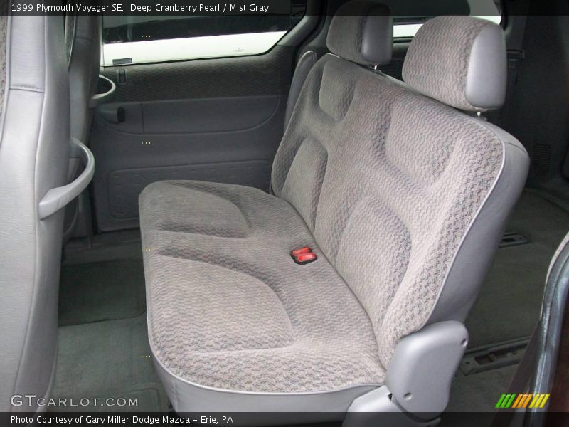 Deep Cranberry Pearl / Mist Gray 1999 Plymouth Voyager SE