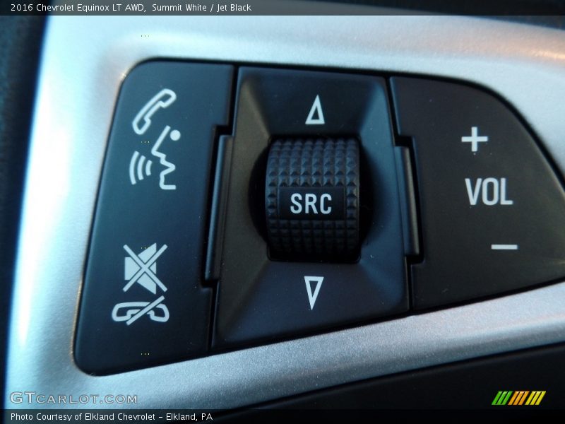 Summit White / Jet Black 2016 Chevrolet Equinox LT AWD