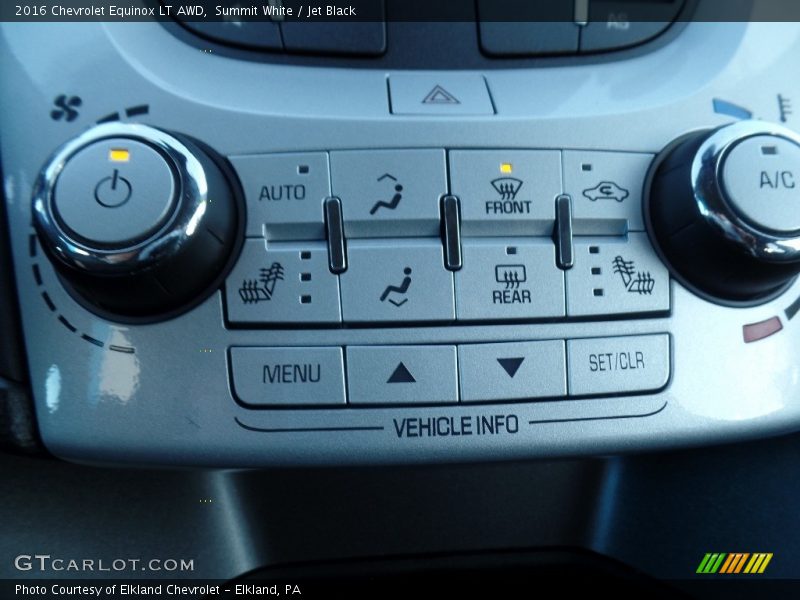 Summit White / Jet Black 2016 Chevrolet Equinox LT AWD