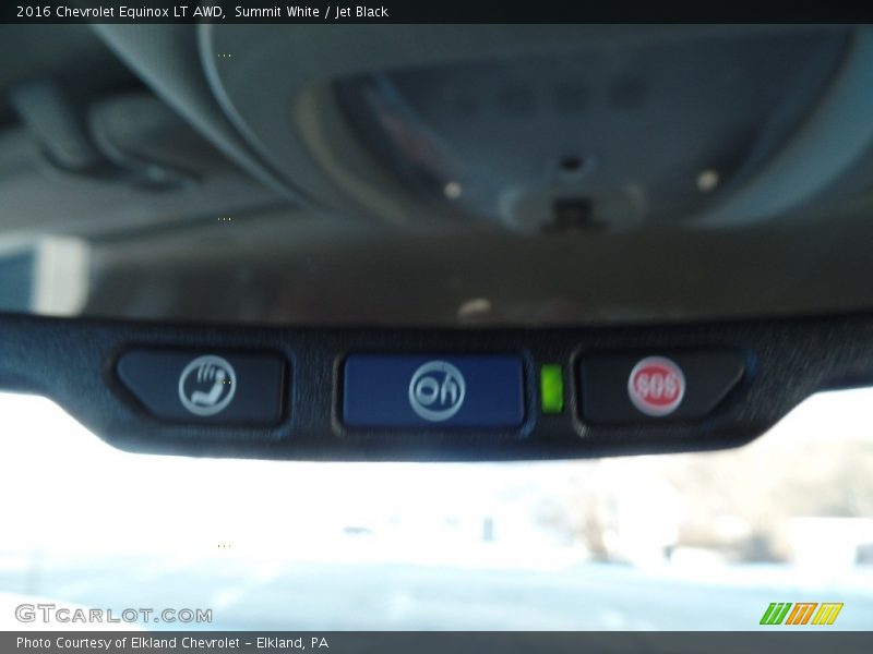 Summit White / Jet Black 2016 Chevrolet Equinox LT AWD