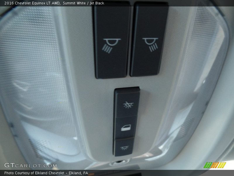 Summit White / Jet Black 2016 Chevrolet Equinox LT AWD