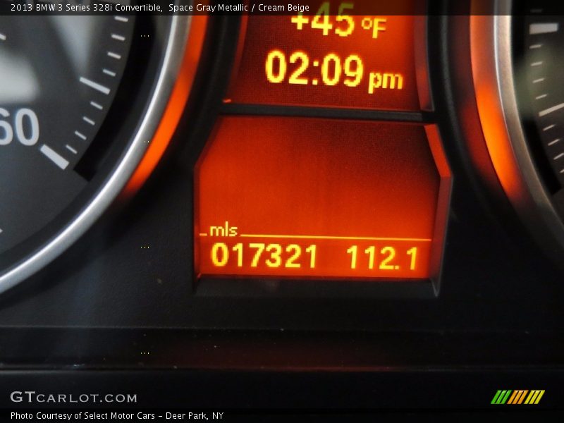Space Gray Metallic / Cream Beige 2013 BMW 3 Series 328i Convertible