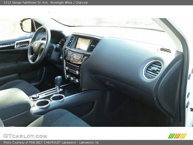 Moonlight White / Charcoal 2013 Nissan Pathfinder SV 4x4