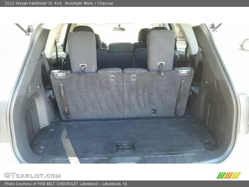 Moonlight White / Charcoal 2013 Nissan Pathfinder SV 4x4