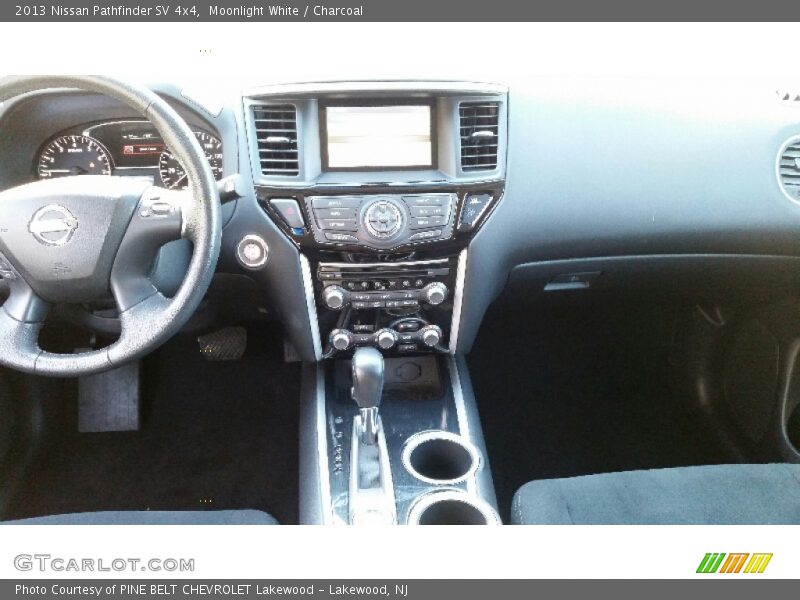 Moonlight White / Charcoal 2013 Nissan Pathfinder SV 4x4
