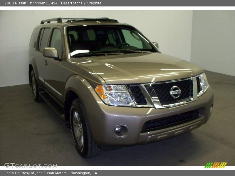 Desert Stone / Graphite 2008 Nissan Pathfinder LE 4x4