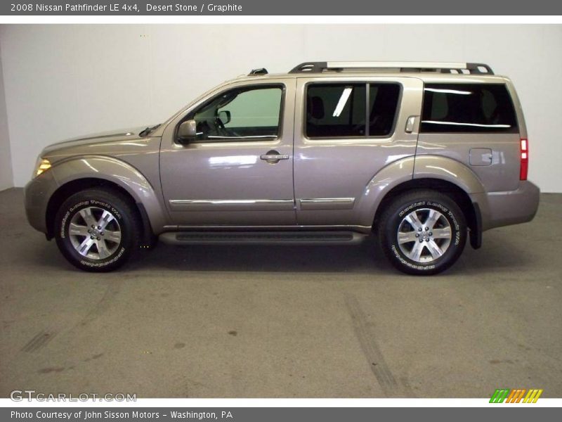 Desert Stone / Graphite 2008 Nissan Pathfinder LE 4x4