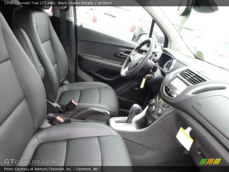 Black Granite Metallic / Jet Black 2016 Chevrolet Trax LTZ AWD