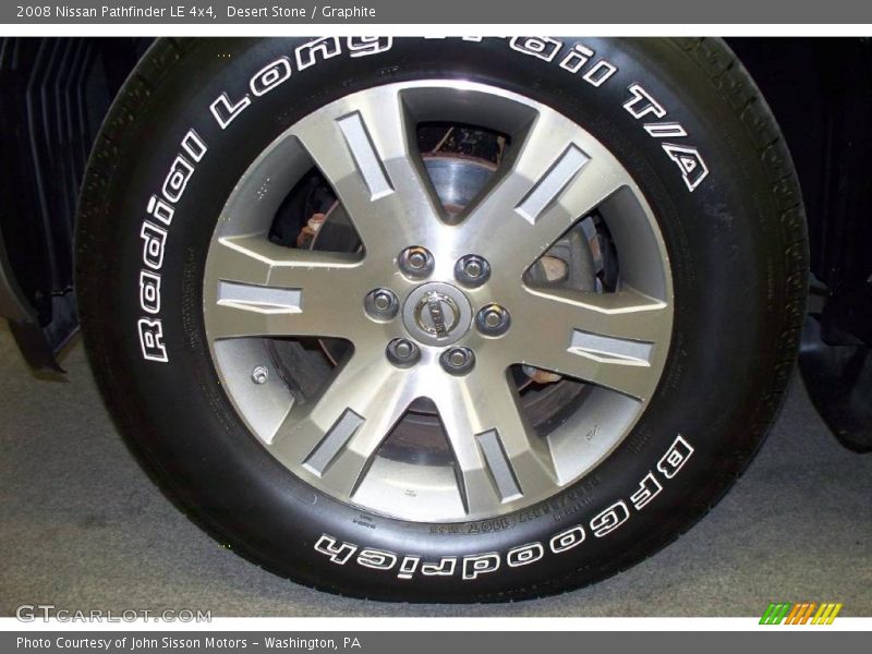 Desert Stone / Graphite 2008 Nissan Pathfinder LE 4x4