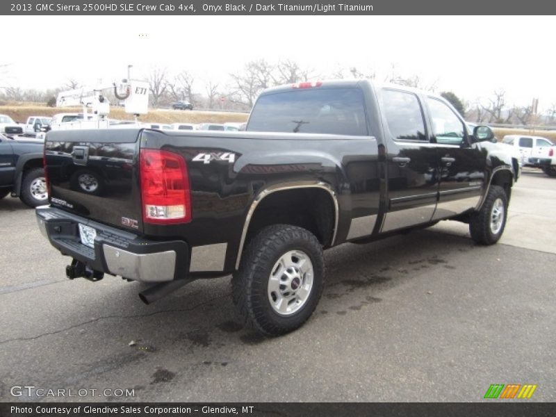 Onyx Black / Dark Titanium/Light Titanium 2013 GMC Sierra 2500HD SLE Crew Cab 4x4