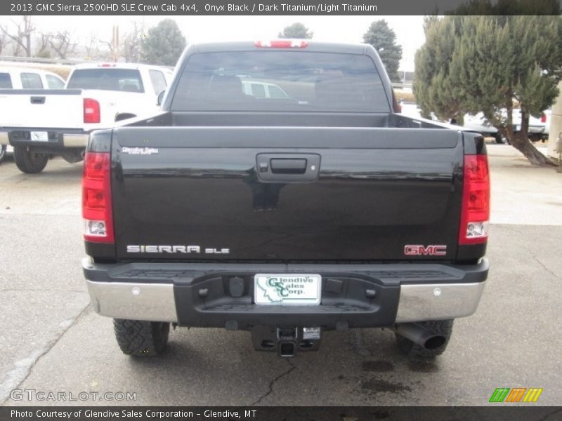 Onyx Black / Dark Titanium/Light Titanium 2013 GMC Sierra 2500HD SLE Crew Cab 4x4