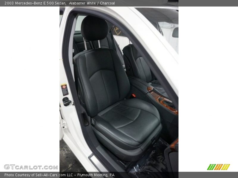 Alabaster White / Charcoal 2003 Mercedes-Benz E 500 Sedan