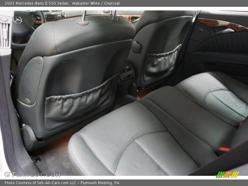 Alabaster White / Charcoal 2003 Mercedes-Benz E 500 Sedan