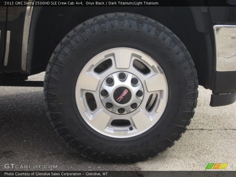 Onyx Black / Dark Titanium/Light Titanium 2013 GMC Sierra 2500HD SLE Crew Cab 4x4