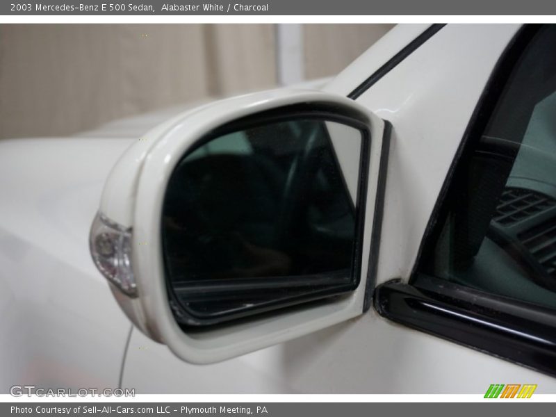 Alabaster White / Charcoal 2003 Mercedes-Benz E 500 Sedan