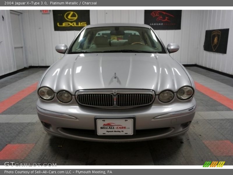 Platinum Metallic / Charcoal 2004 Jaguar X-Type 3.0