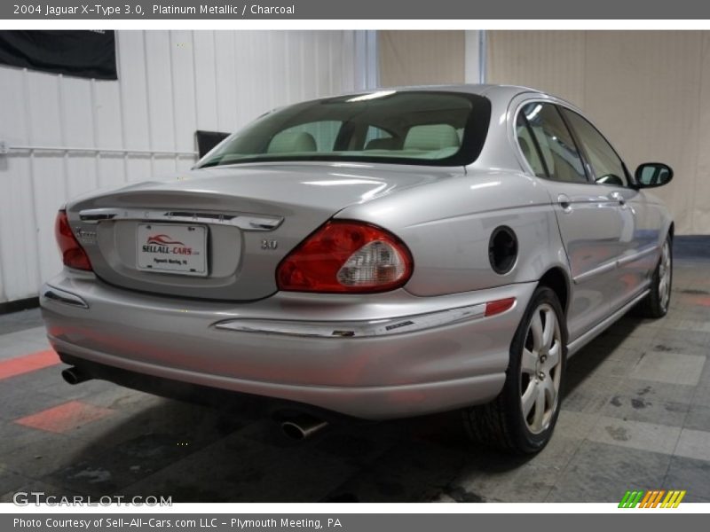 Platinum Metallic / Charcoal 2004 Jaguar X-Type 3.0