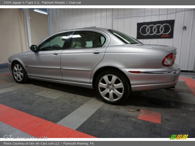 Platinum Metallic / Charcoal 2004 Jaguar X-Type 3.0