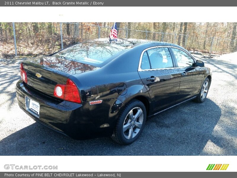 Black Granite Metallic / Ebony 2011 Chevrolet Malibu LT