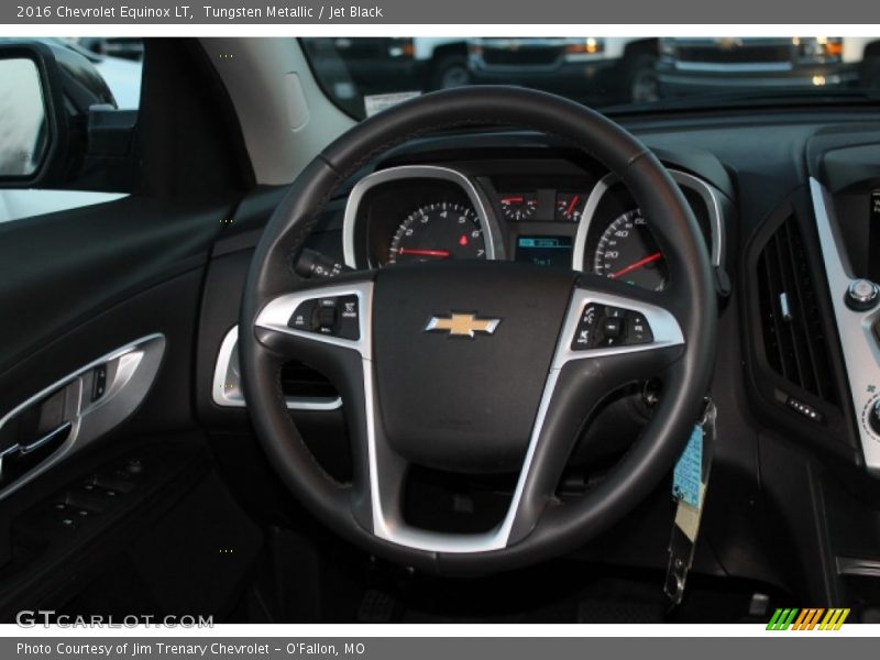 Tungsten Metallic / Jet Black 2016 Chevrolet Equinox LT