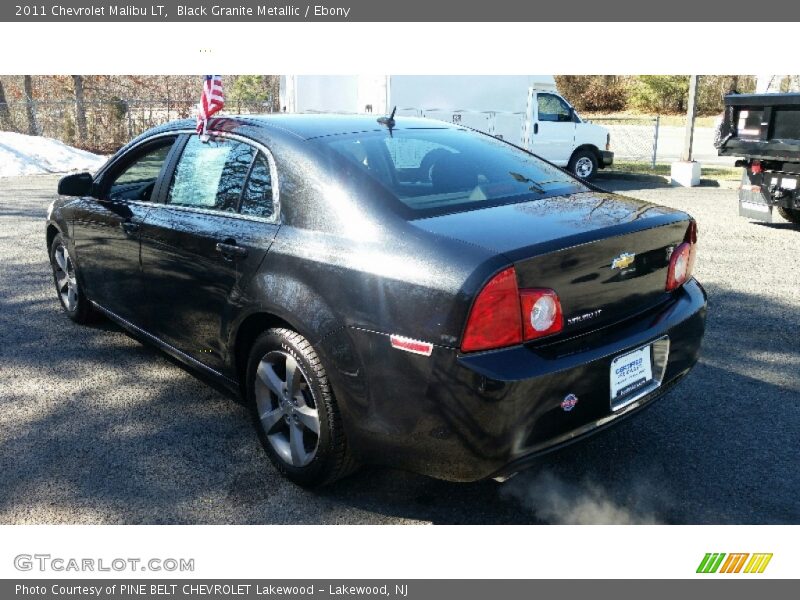 Black Granite Metallic / Ebony 2011 Chevrolet Malibu LT