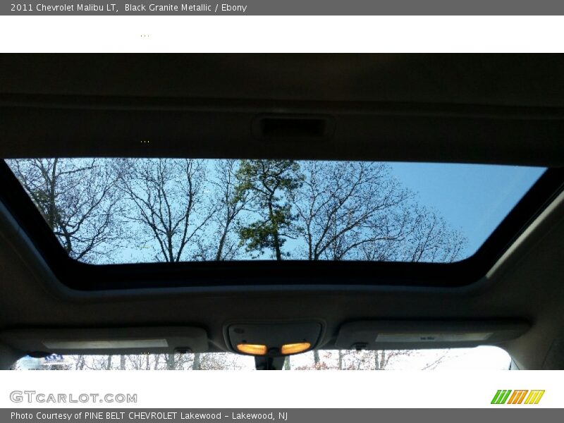 Black Granite Metallic / Ebony 2011 Chevrolet Malibu LT