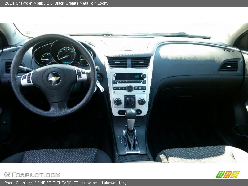 Black Granite Metallic / Ebony 2011 Chevrolet Malibu LT