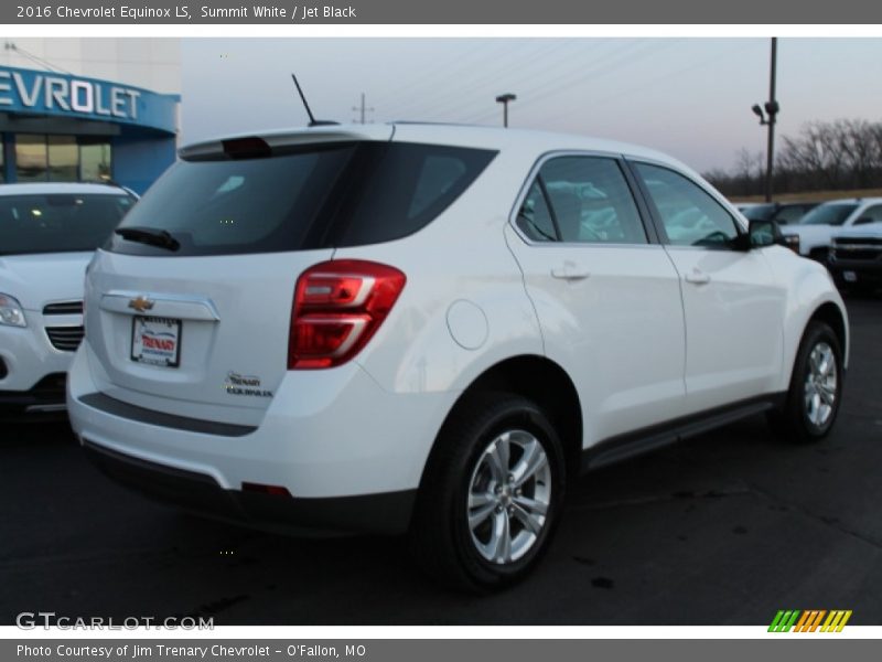 Summit White / Jet Black 2016 Chevrolet Equinox LS