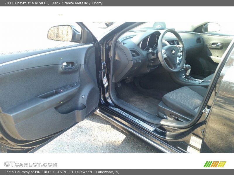 Black Granite Metallic / Ebony 2011 Chevrolet Malibu LT