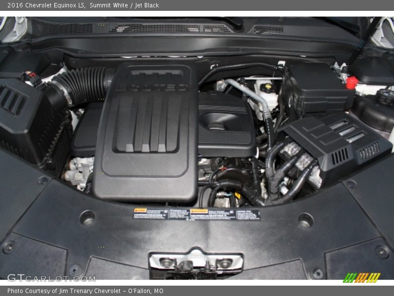 Summit White / Jet Black 2016 Chevrolet Equinox LS