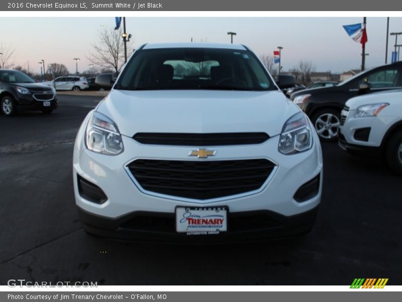 Summit White / Jet Black 2016 Chevrolet Equinox LS